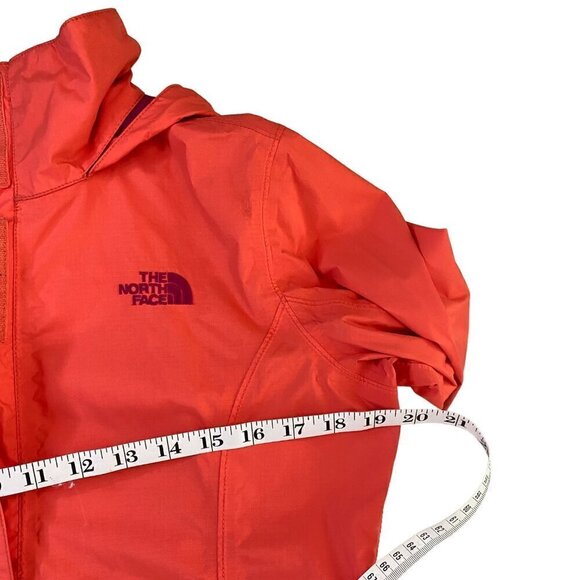 The North Face Hyvent Rain Jacket Size SP Outdoor Coat Hiking Gorpcore Orange - Picture 8 of 12